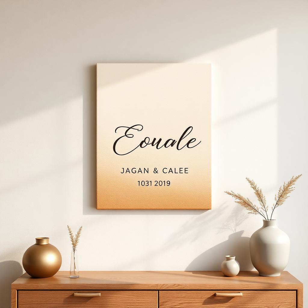 Personalised Couple Canvas Prints